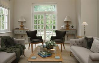 Living room at Maplewood Lodge Wynyard Hall