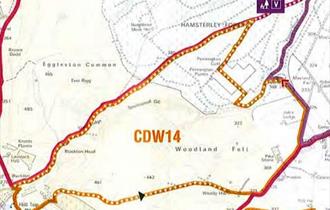 Woodland Fell Circular Cycle Route