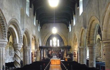 Inside St Laurence's Church