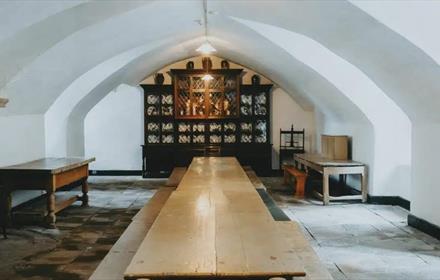 The kitchen at Raby Castle