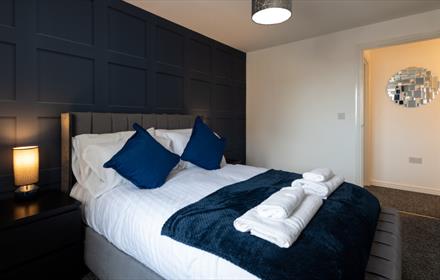 Double bedroom at Durham Gate View