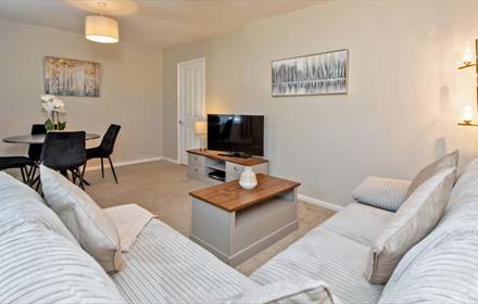 Living room at Broomfield House