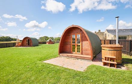 Glamping Pods at Castleside