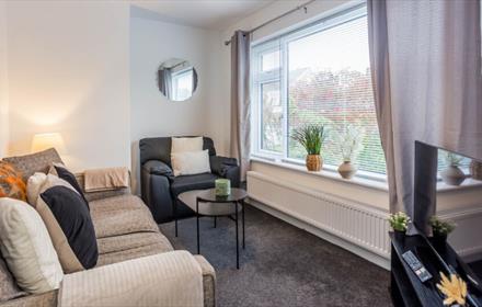 Living room at Hawthorn at Monksgate