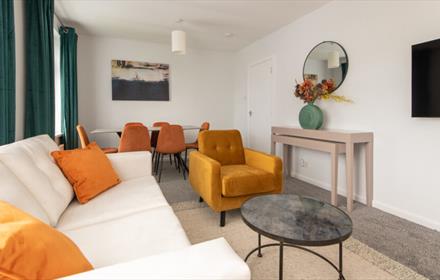 Living room at Marywood Amber