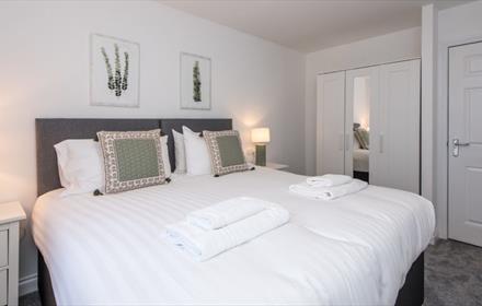 Double bedroom at Neville House