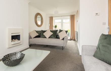 Living room at The Pittington Loft