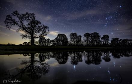 Stargazing at Raby Castle
