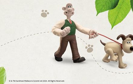 Wallace and Gromit characters. Copyright and TM Aardman/Wallace & Gromit Ltd 2024  All rights reserved