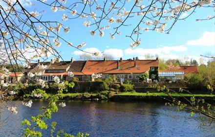 Boot and Shoe Cottage on the river Tees