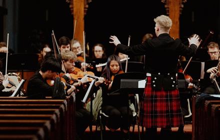 Chamber Orchestra performing