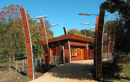 Entrance to Durham Botanic Garden