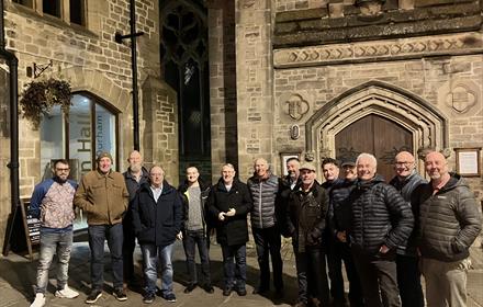 Private Dark Durham Tour for the Houghton 41 Club.