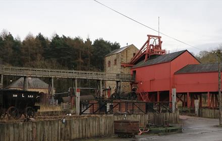 The coal mine at Beamish Museum