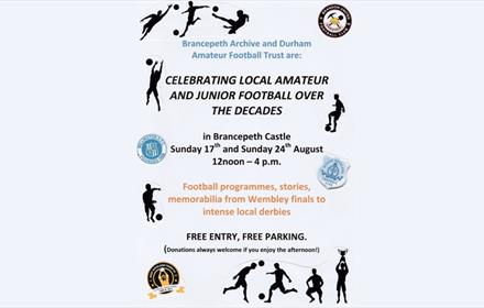 Poster displaying details of event, location, dates, time, etc