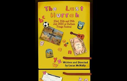 The Last Hurrah advertising poster showing details of events