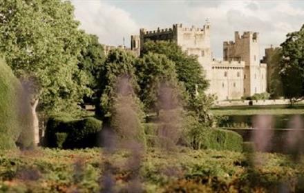 Raby Castle and lake