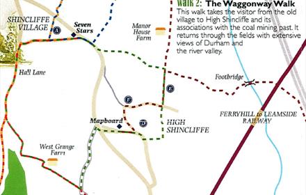 Shincliffe Walks - Walk 2 The Waggonway Walk