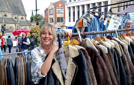 Saturday Outdoor Market Vintage Stall