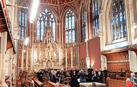 Ushaw Chapel and Choir