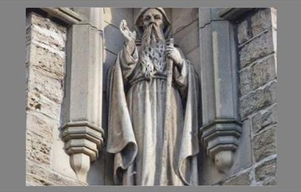 Statue of St Godric