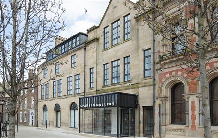 An exterior view of the Spanish Gallery in Bishop Auckland, part of the Auckland Project