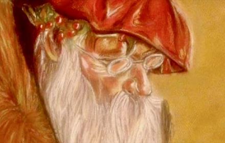Painting of a 'Traditional Toy Maker'.