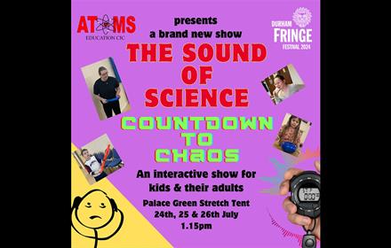 Text reads - 'The Sound of Silence Countdown to Chaos'.