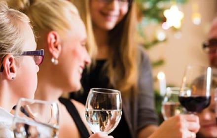 Image of people enjoying drinks at Ramside Hall Hotel.