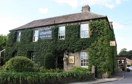 Exterior shot of The Morritt Hotel and Garage Spa.