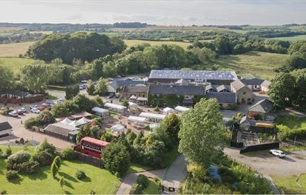 Aerial View of South Causey Inn