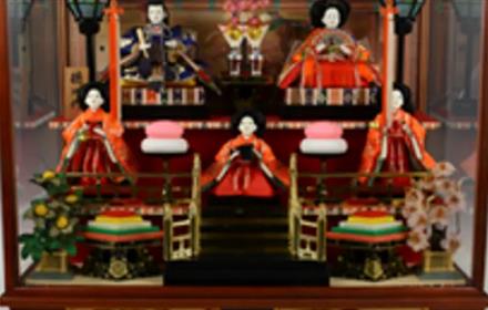 Japanese Hina Matsuri dolls on display at Durham University Oriental Museum