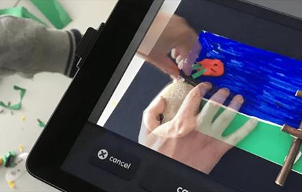 Stop motion animation.