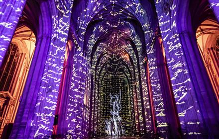 Literary illuminations on Durham Cathedral’s centuries-old architecture