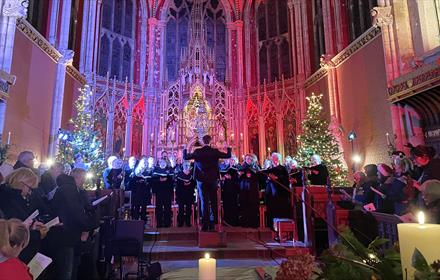 Christmas Carol concert at Ushaw.