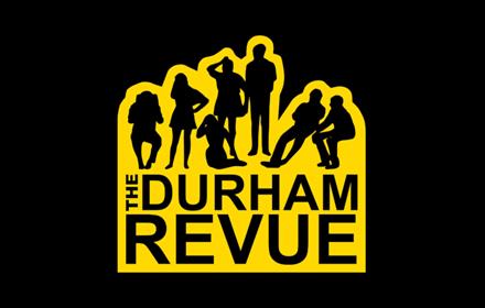 'The Durham Revue' - Silhouettes of people sitting and standing