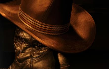 Country style cowboy hat.