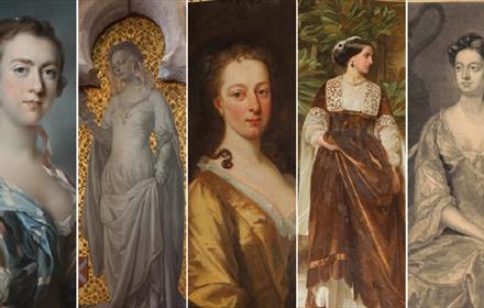 Portraits of historical women of Raby