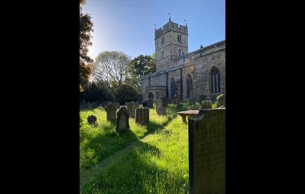 Exterior view of St. Brandon's Church.