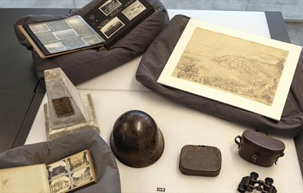 Military items from WWII