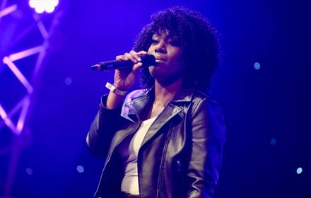 Whitney Houston tribute act at the Radisson Blu