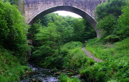 Causey Arch Picnic Area Walking Route