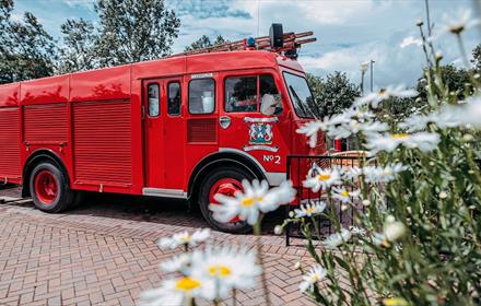 The Hotspot Fire Engine Bar - original 1960s Bedford TK Fire Engine.