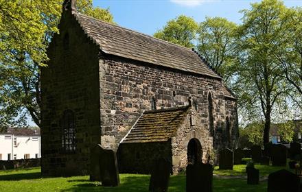 Exterior view of Escomb Saxon Church