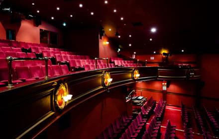 seating area inside the Empire Consett theatre