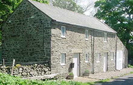 Exterior of The Barn