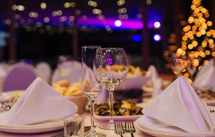 Festive luncheon at Lumley Castle