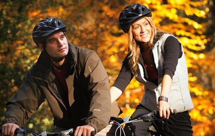 Cycling at Hamsterley Forest