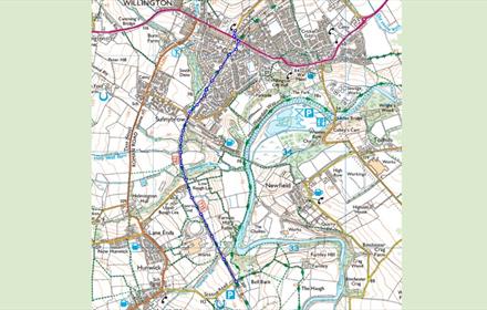 Map of route