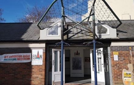 Entrance to the Edan Gallery